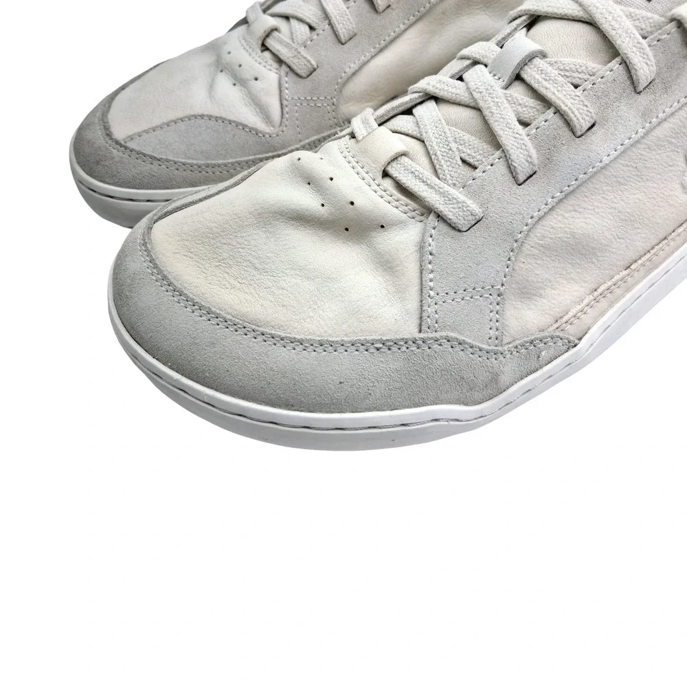 Vivobarefoot Shoes Mens Size 9 White Leather Low Top Barefoot Casual Sneakers
